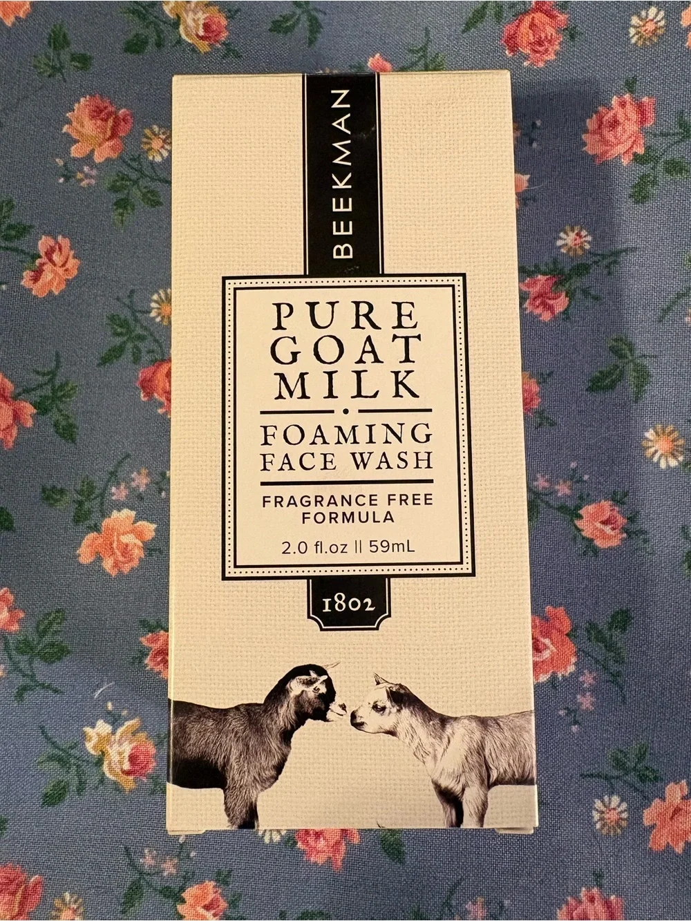 NWT Beekman 1802 Foaming Face Wash Pure Goat Milk 2oz  Fragrance Free
